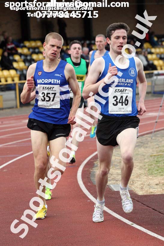 Stan Long Mile Trophy, 2018 North Eastern Grand Prix, Monkton Stadium, Jarrow. Photo: David T. Hewitson/Sports for All Pics